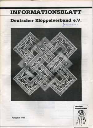 Informationsblatt Dt.Klppelverband 1/86